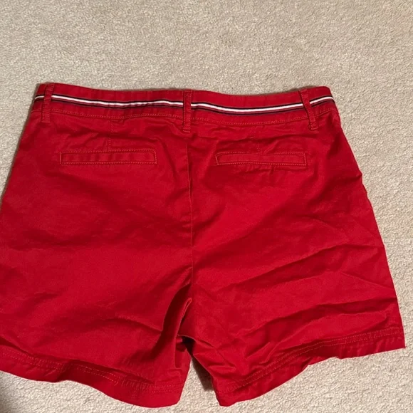 Tommy Hilfiger Red Women's Bermuda Shorts - Picture 5 of 7